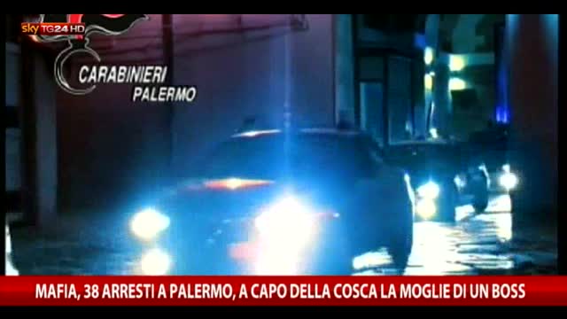 Mafia, 38 arresti a Palermo: a capo della cosca moglie boss