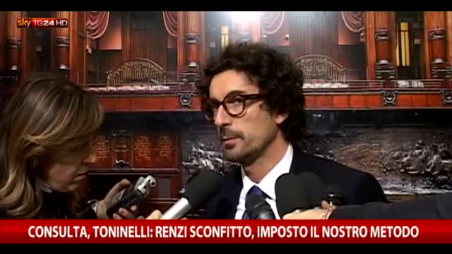 Consulta, Toninelli: Renzi sconfitto 