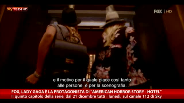 Fox, Lady Gaga protagonista di "American Horror Story-Hotel"