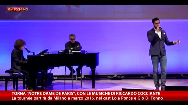 Torna  Notre Dame de Paris, musiche di Riccardo  Cocciante