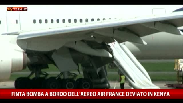 Finta bomba su volo Air France deviato in Kenya