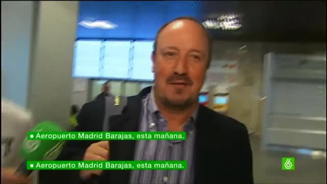 Benitez apostrofato dai tifosi all'aeroporto di Madrid	
