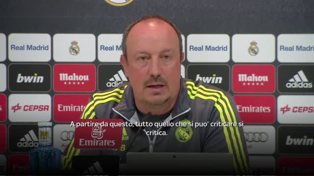 Furia Benitez: "C'è una campagna contro il Real Madrid"