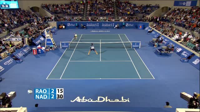 Nadal batte Raonic nella finale del Mubadala Championship