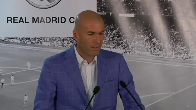 Zidane: "Darò il massimo per far vincere il Real Madrid"