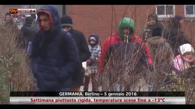 Temperature da brivido in Germania