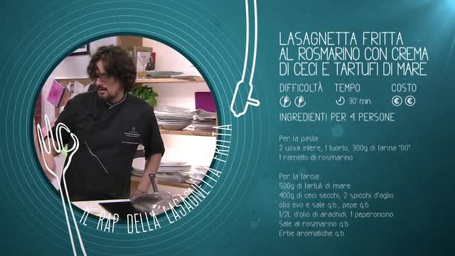 Alessandro Borghese Kitchen Sound - Lasagnetta fritta rap