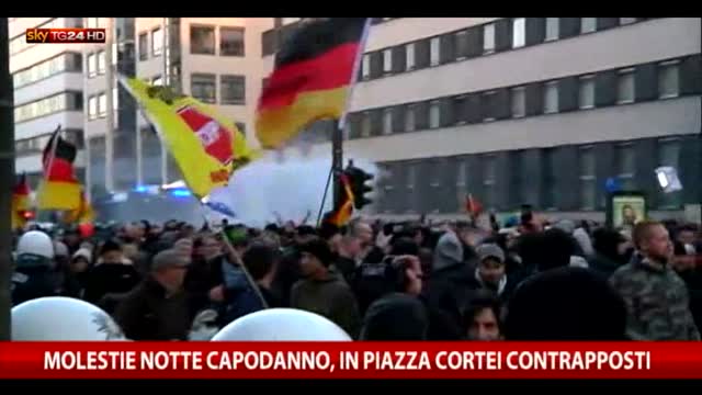 Colonia, in piazza estrema destra e gruppi anti-razzisti