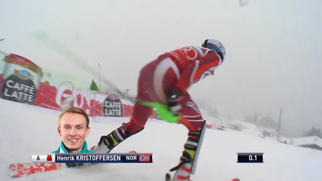Slalom ad Adelboden, Henrik Kristoffersen in trionfo