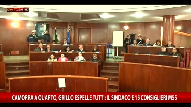 Quarto, Grillo espelle tutti: sindaco e 15 consiglieri M5S 
