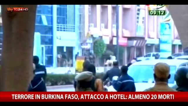 Terrore in Burkina Faso, almeno 20 morti in un hotel