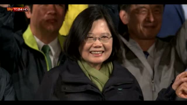 Presidenziali Taiwan, vince Tsai Ing wen, prima donna