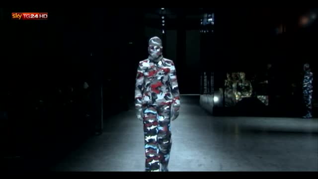 Moncler Gamme Bleu, in passerella il camouflage