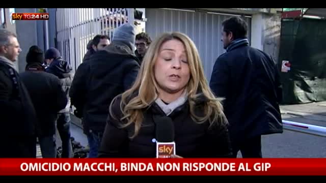 Omicidio Macchi, Binda non risponde al gip
