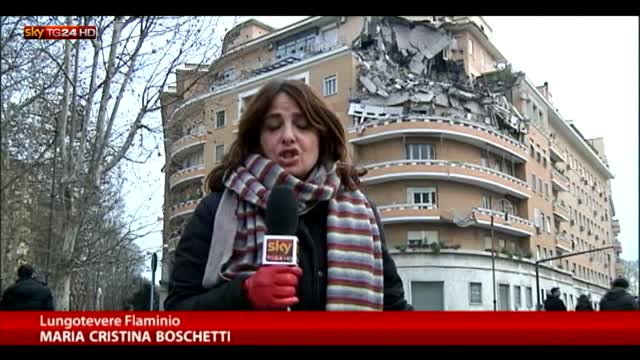 Crollo Roma, aperta inchiesta per disastro colposo