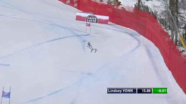Lindsey Vonn a Cortina vince per la 75ma volta in carriera