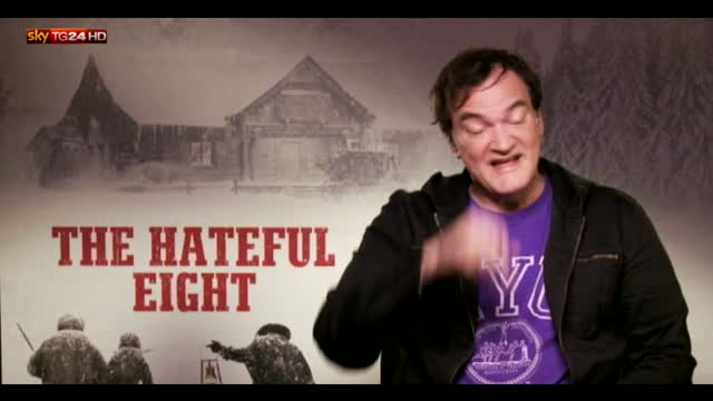 Tarantino a Sky TG24: "Amo l'Italia"