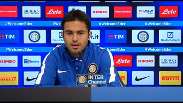 Eder: "L'Inter è un'opportunità enorme"