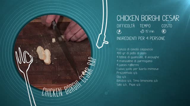 Alessandro Borghese Kitchen Sound - Chicken Borghi Cesar rap