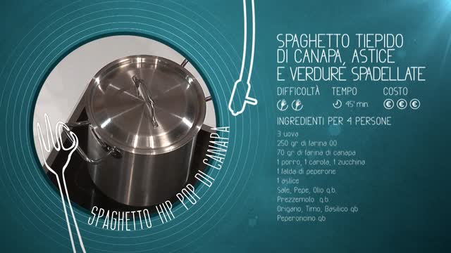 Alessandro Borghese Kitchen Sound - Spaghetto di canapa rap