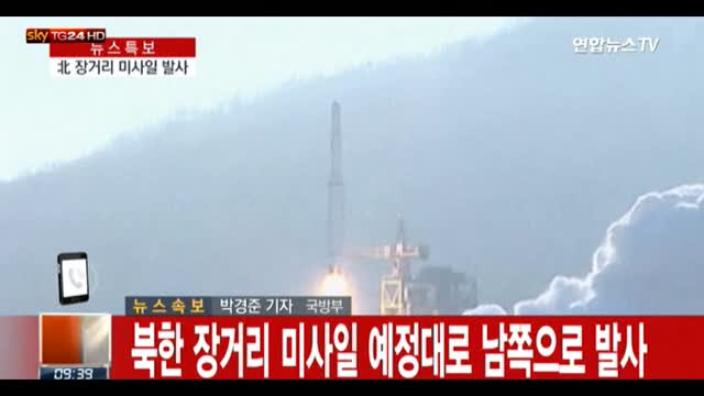Nord Corea lancia razzo, unanime la condanna