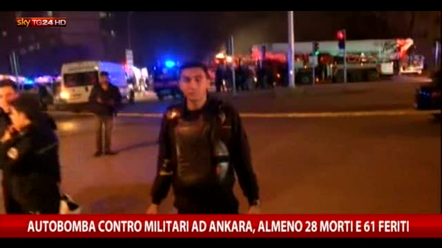 Turchia, esplosione ad Ankara: morti e feriti