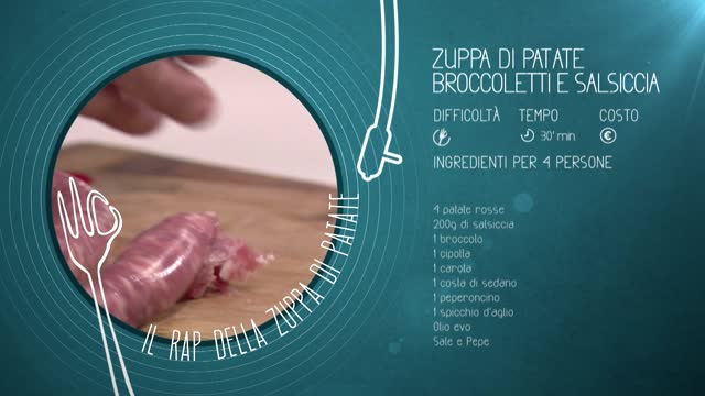 Alessandro Borghese Kitchen Sound – Zuppa di patate rap