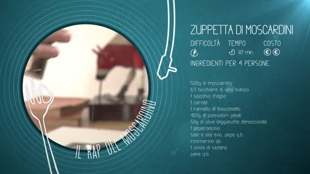 Alessandro Borghese Kitchen Sound–Zuppetta di moscardini rap