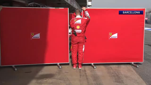Barcellona, Vettel leader con le ultra soft