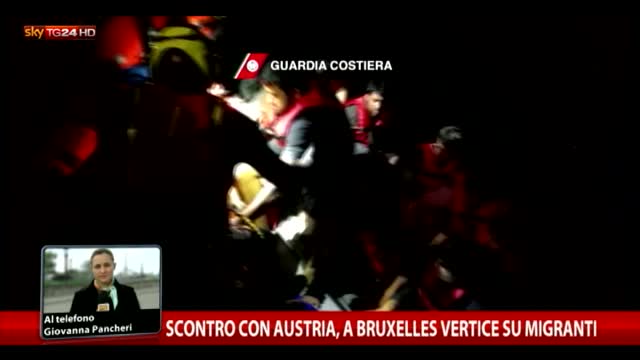 A Bruxelles vertice su migranti: scontro tra Ue e Austria