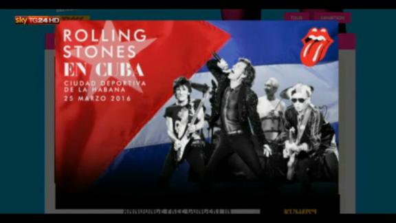 Rolling Stones a Cuba: il 25 marzo concerto gratuito