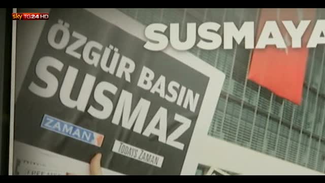 Giornale turco commissariato, per i giornalisti nessuna resa