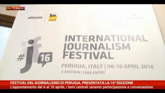Festival del giornalismo, a Perugia dal 6 al 10 aprile