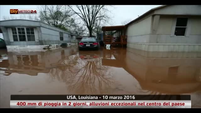 Alluvioni in Louisiana, 6000 evacuatI