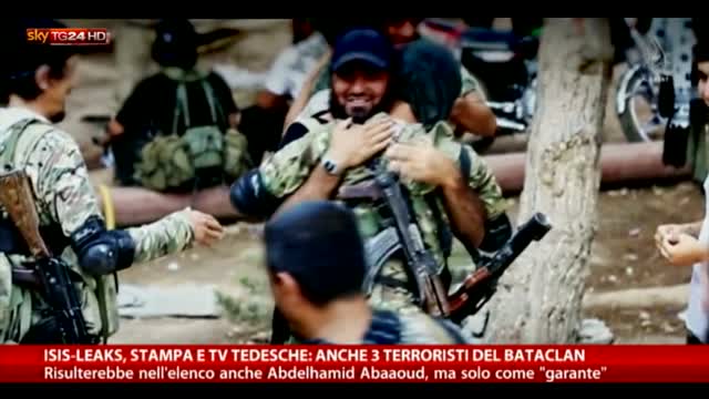 Isis-Leaks, stampa tedesca: anche 3 terroristi del Bataclan 