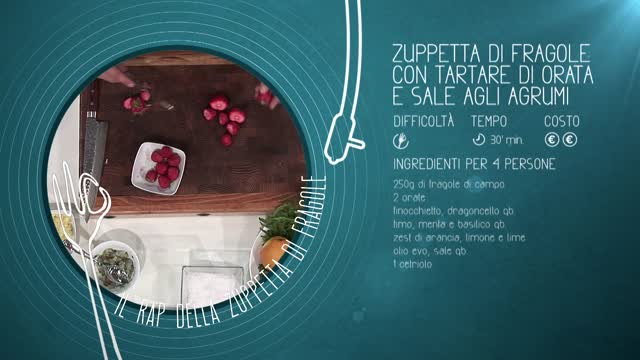 Alessandro Borghese Kitchen Sound - Zuppetta di fragole rap
