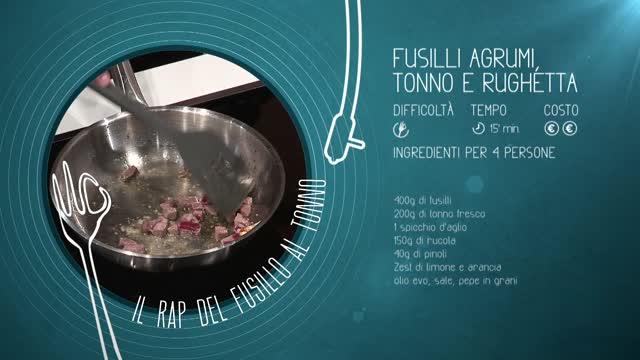 Alessandro Borghese Kitchen Sound - Fusilli agrumi rap