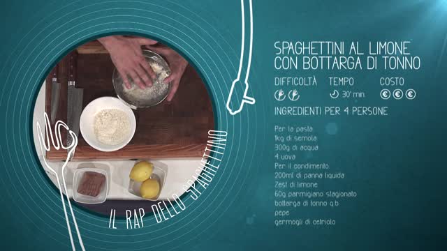 Alessandro Borghese Kitchen Sound-Spaghettini al limone rap