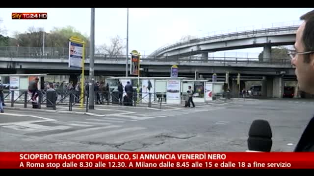 Sciopero trasporto pubblico, la situazione a Roma