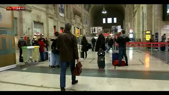 Sicurezza, i controlli nella stazione di Milano