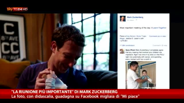 Biberon e Maxima, il "meeting più importante" di Zuckerberg