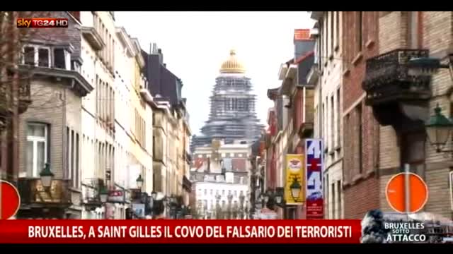 Bruxelles, a Saint Gilles covo del falsario dei terroristi