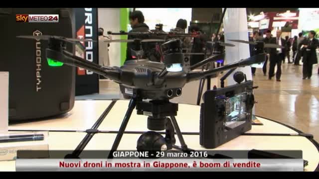 Prima mostra di droni in Giappone