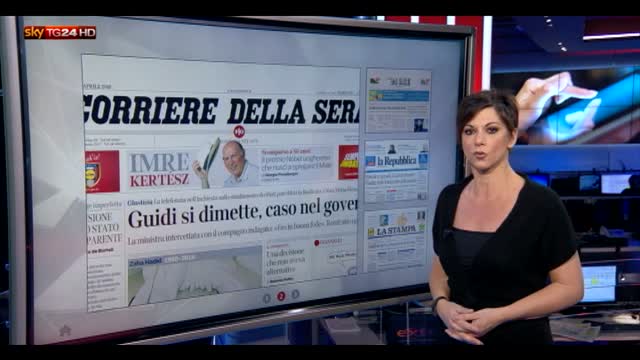 Le notizie di oggi sui quotidiani e sui siti (1 aprile 2016)