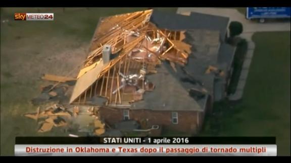 Tornado in Oklahoma e Texas: danni e distruzioni