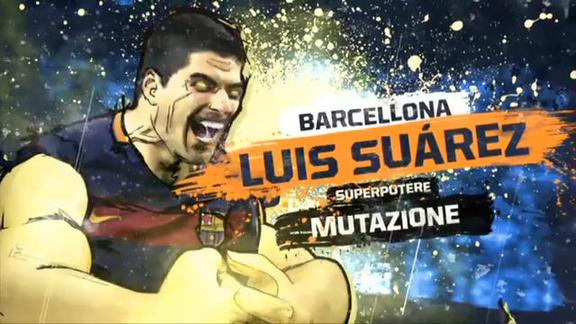 Gli eroi del Clasico: i superpoteri di Luis Suarez