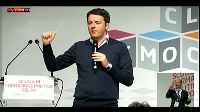 Renzi: ha fatto più Marchionne di certi sindacalisti 