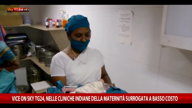 Vice on SkyTG24, business della maternità surrogata in India