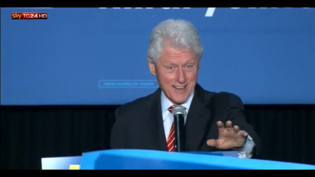 Bill Clinton contestato