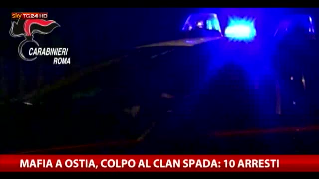 Ostia: 10 arresti nel clan Spada